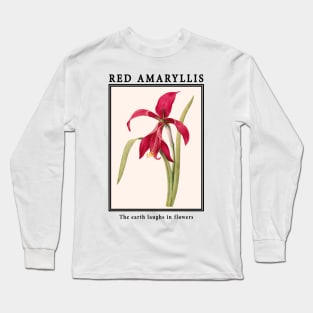 Flowers - Amaryllis Long Sleeve T-Shirt